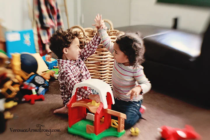 They're not always hugging. 