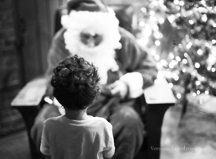 My kids met Santa. I annoyed an elf. 