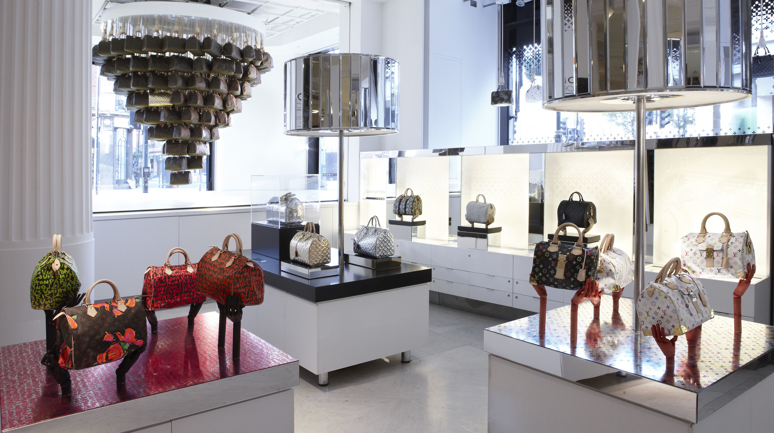 Louis Vuitton Speedy Concept Store At Selfridges