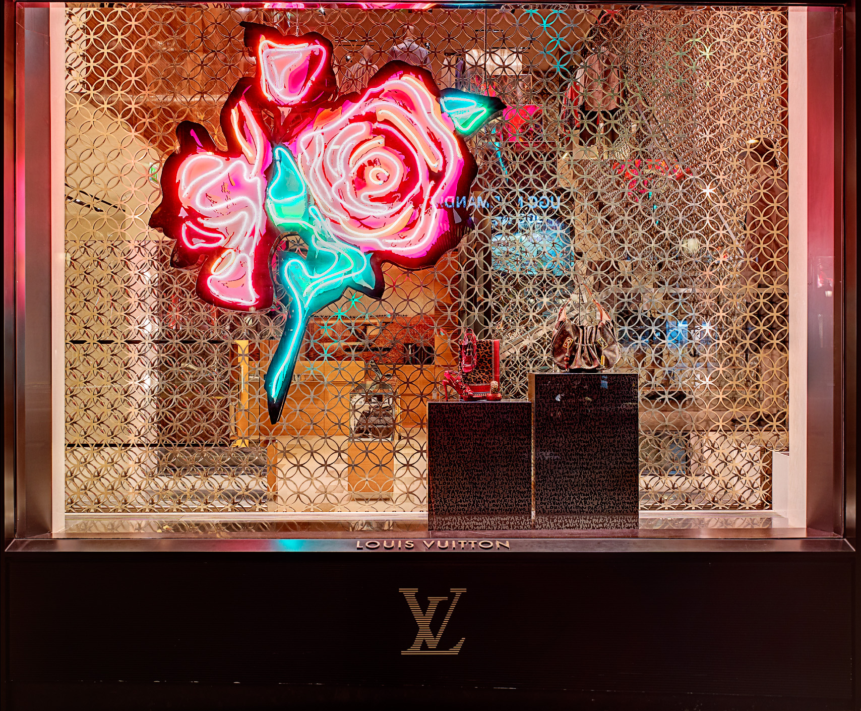 Louis Vuitton's Stephen Sprouse SoHo Storefront Display