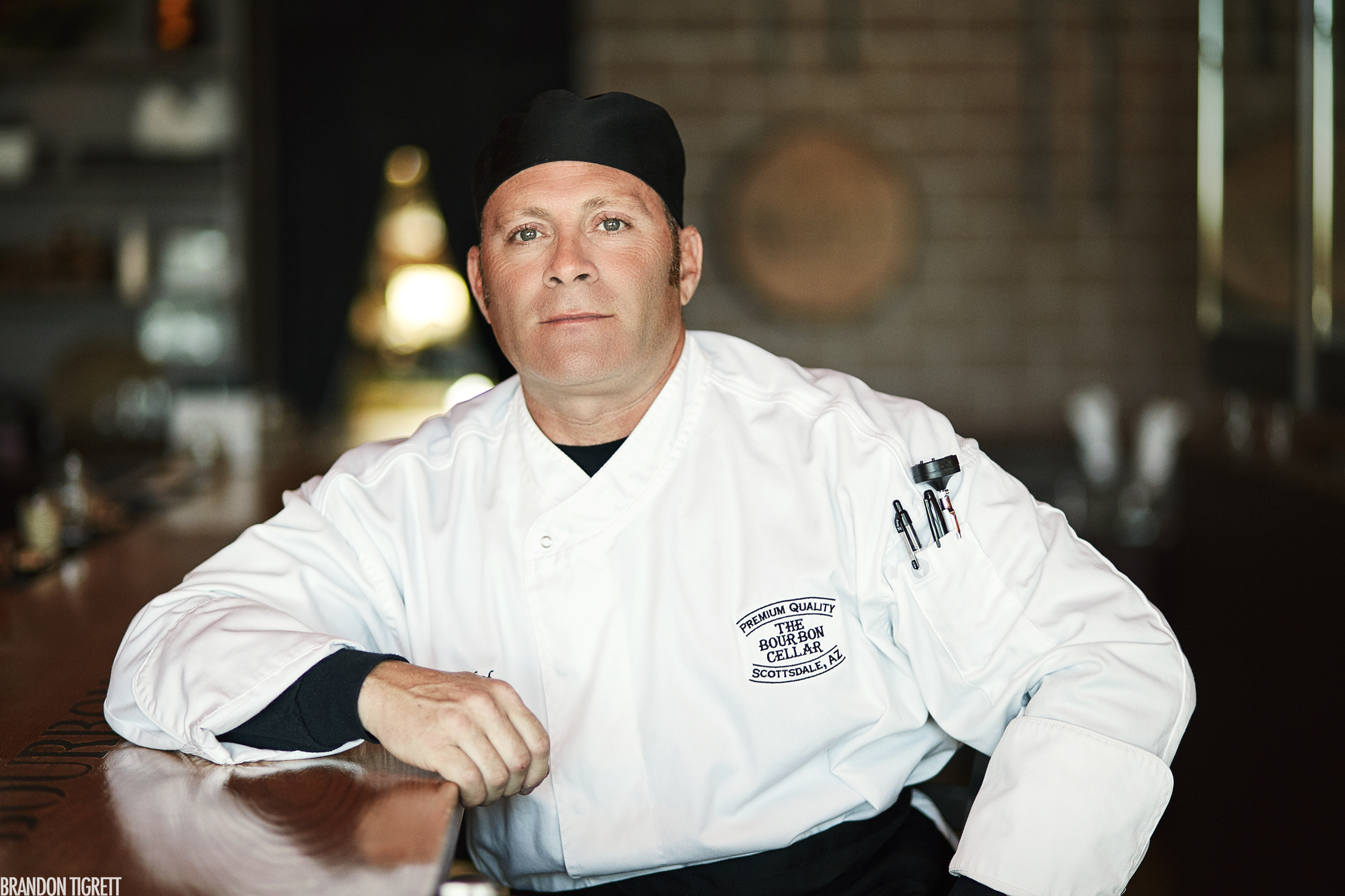 Doug Smith - Bourbon Cellar Chef Editorial Portrait