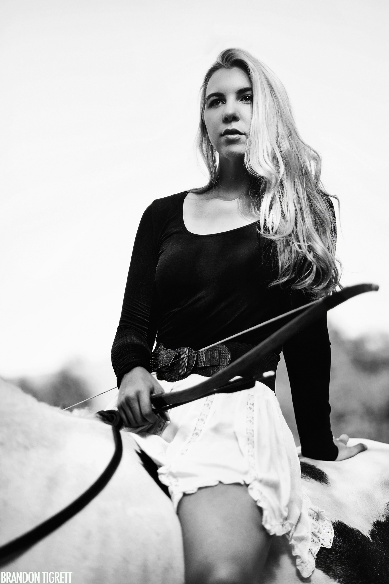 Alex Bauwens Mounted Archer - Arizona Lifestyle Model - Artist