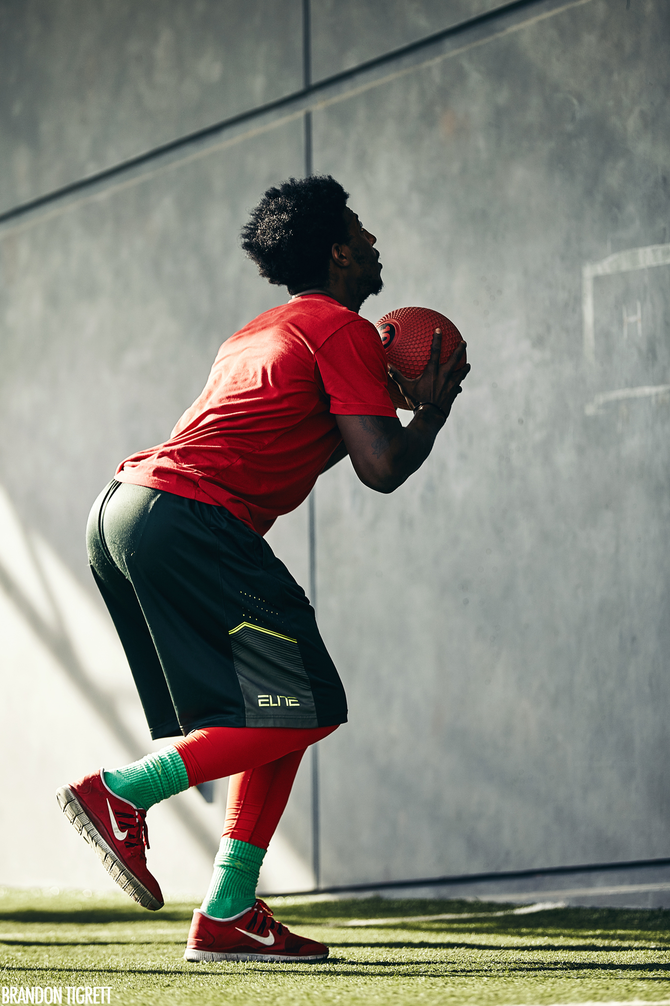 EXOS - NFL Combine - Medicine Ball Throw