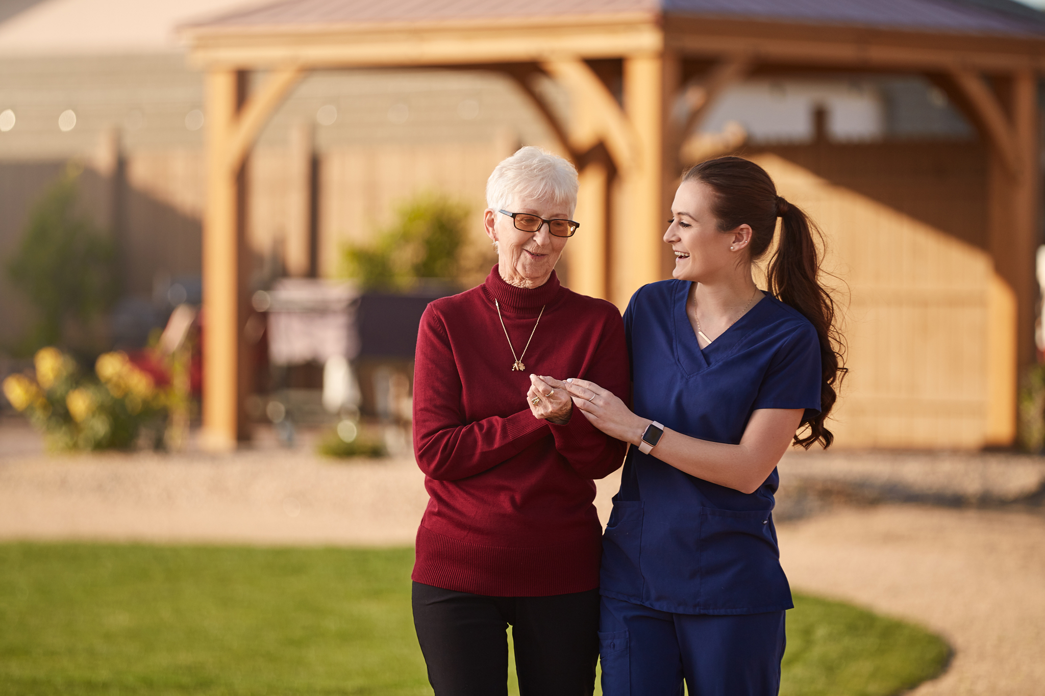 Phoenix Commercial Photographer - Assisted Living Facility Lifestyle Photos