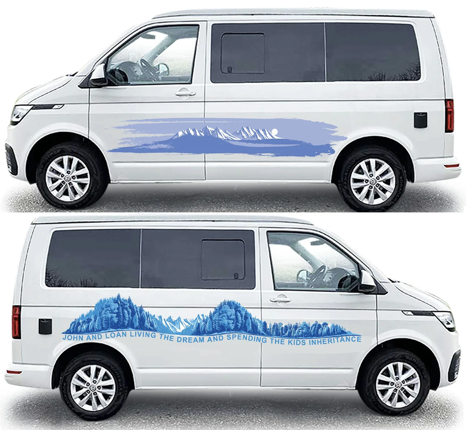 Shell Van Graphics gary bullock illustrator