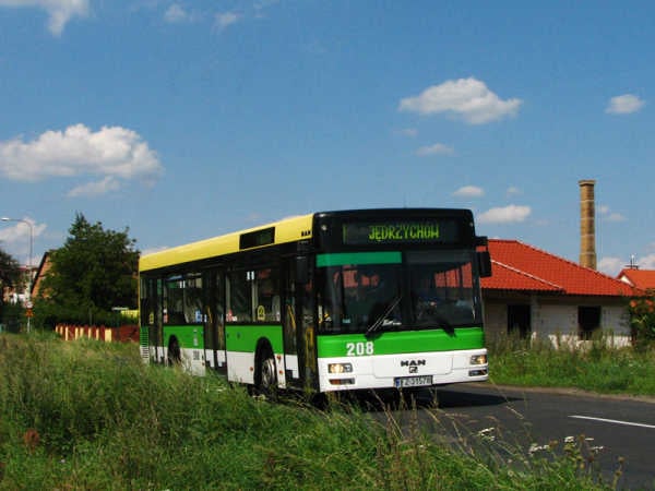Dnes ve vozovém parku autobusů v Zelené Hoře dominuje značka MAN. (foto: MZK w Zielonej Górze)