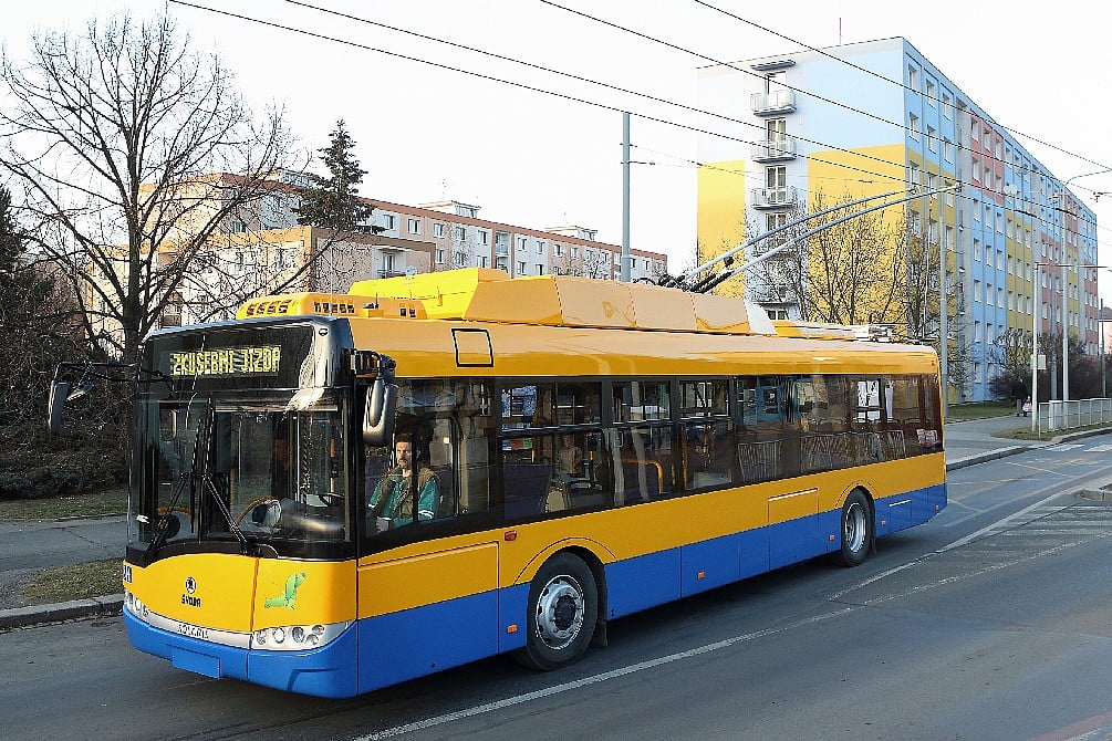 Ve výbavě vozidel nebude chybět ani klimatizace salónu cestujících, kterou Zlín doposud v ČR užívá na trolejbusech jako jediný. (foto: Škoda Electric)