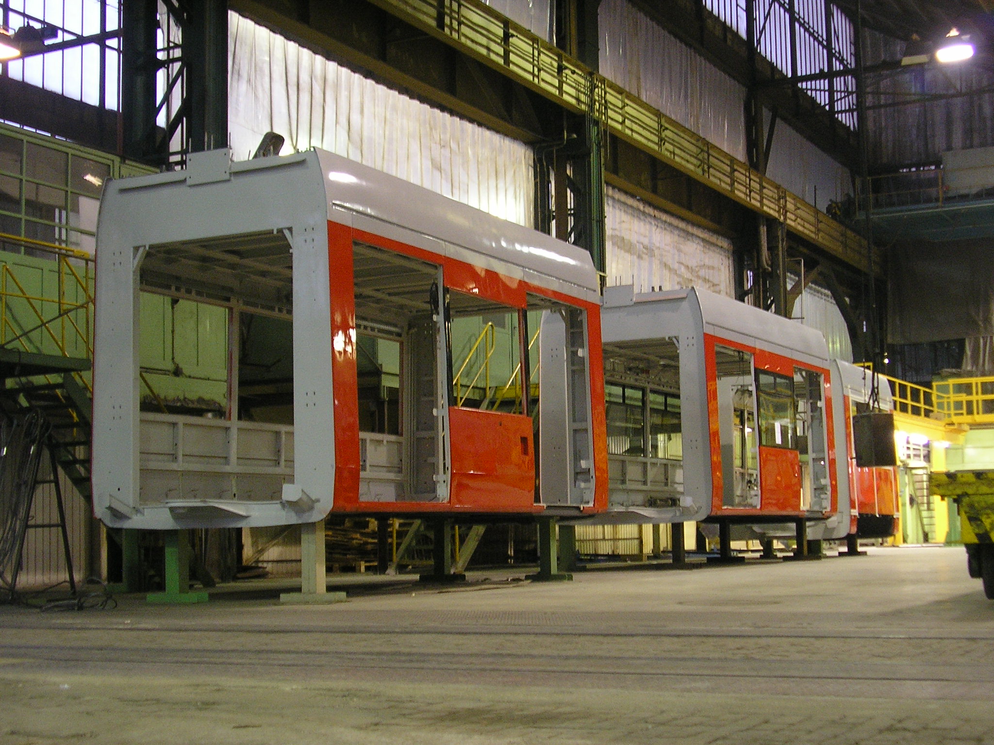 Budoucí vůz ev. č. 9119 v areálu plzeňské Škodovky. (foto: Ing. Filip Jiřík)