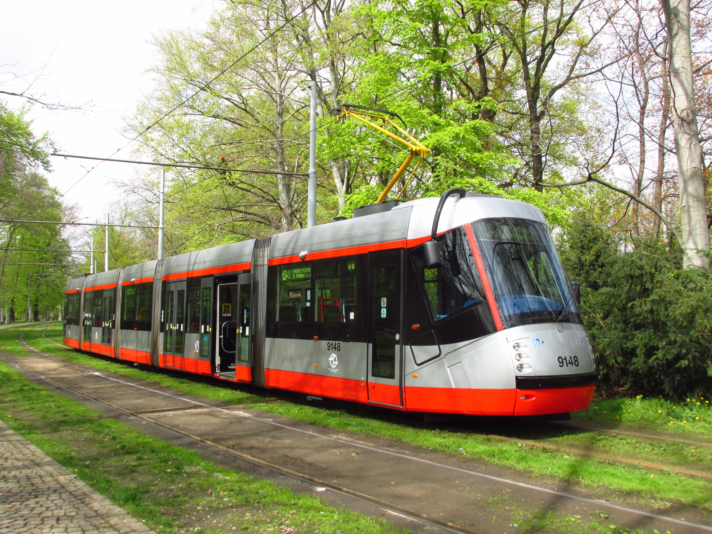 První upravený vůz škoda 14 T. (foto: Ing. Filip Jiřík) 