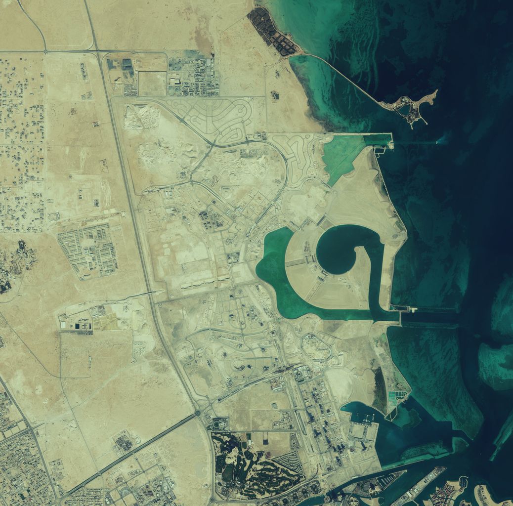 Lusail v lednu 2015. (zdroj: http://www.qr.com.qa)