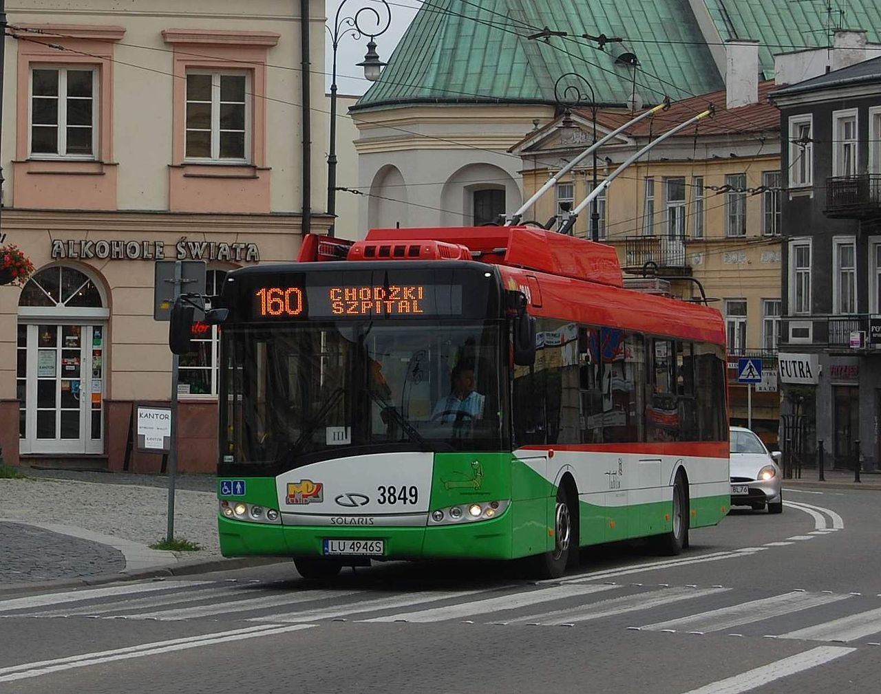 Trolejbus Solaris Trollino v Lublinu. (zdroj: Wikipedia.org)