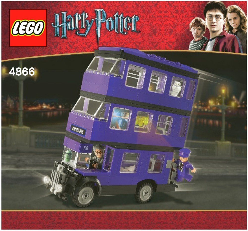 Záchranný autobus (Knight bus) se dočkal i zpracování v populární stavebnici LEGO. (zdroj: Amazon.com)