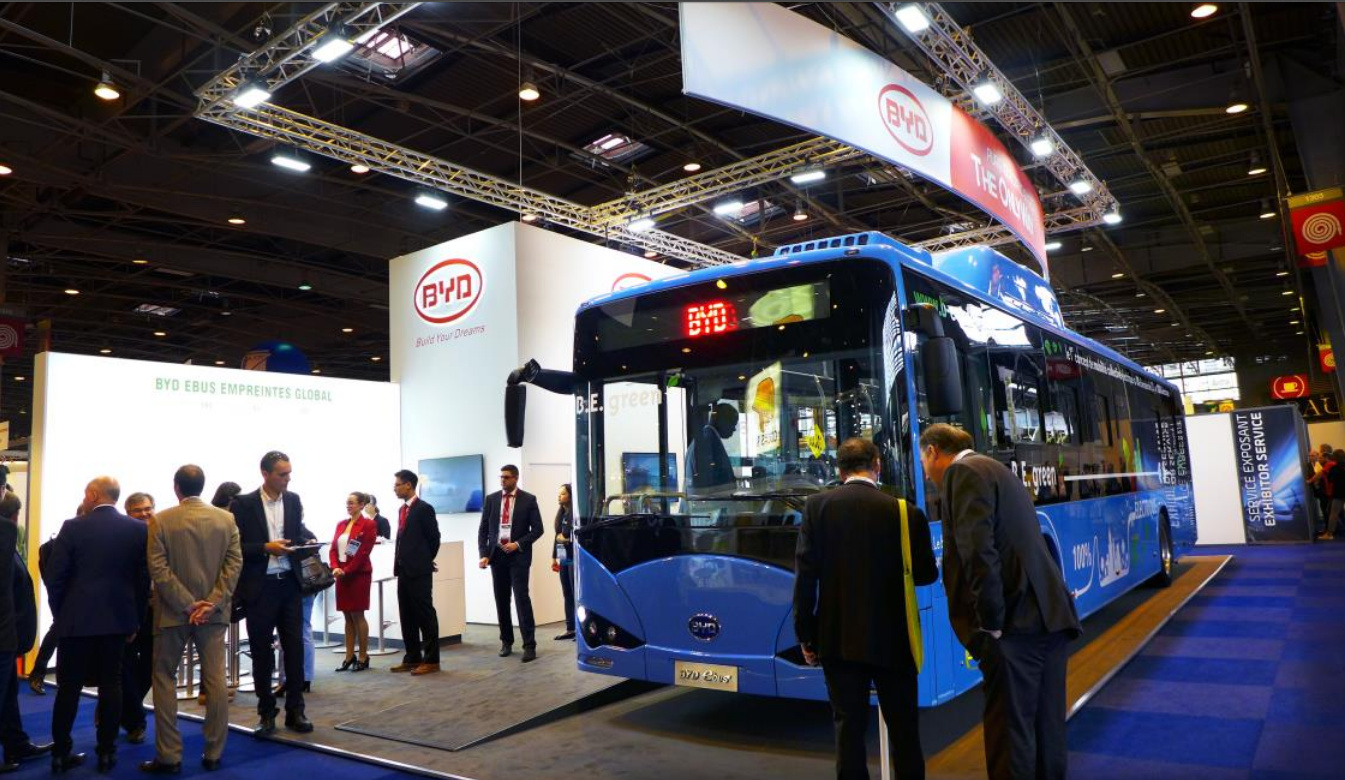 BYD na veletrhu Transports Publics. (foto: BYD)
