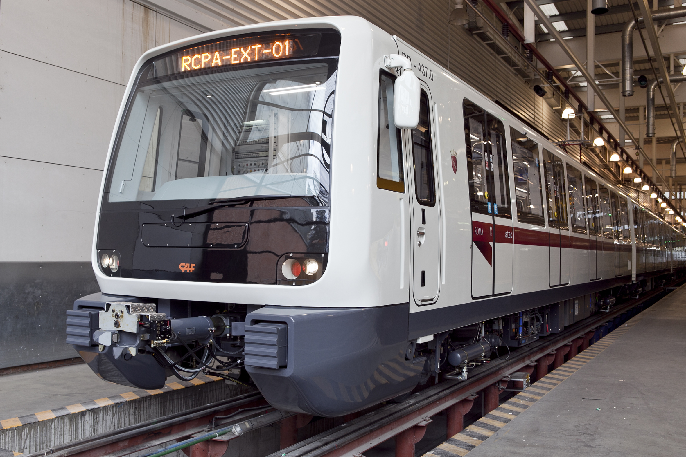 Soupravy metra dodal CAF také do Říma. (foto. CAF)