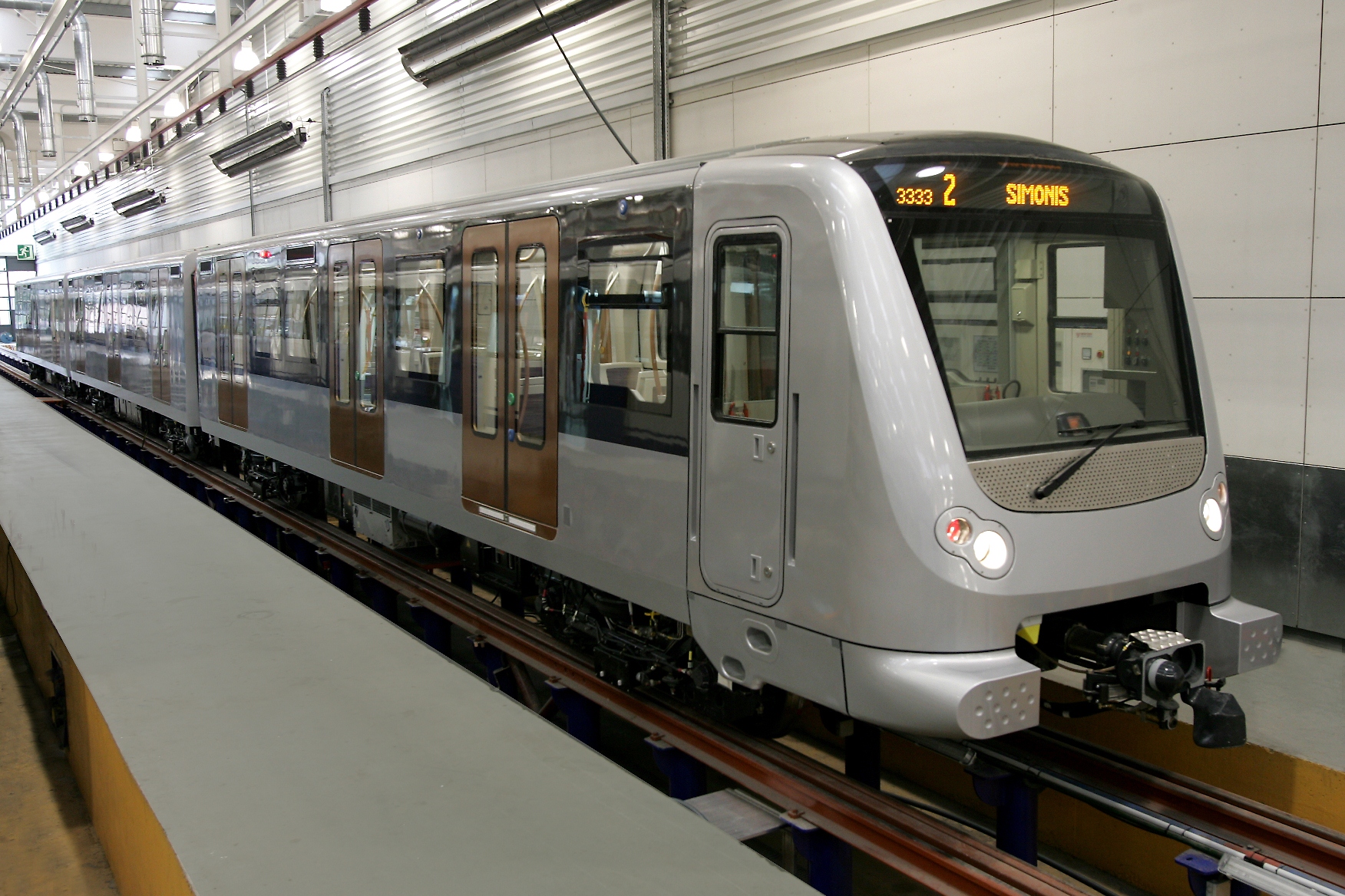 Jednotky metra CAF pro Brusel. (foto: CAF)