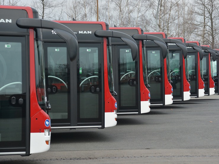 Autobusy MAN Lion's City pro Braunschweig. (foto: MAN Truck & Bus)