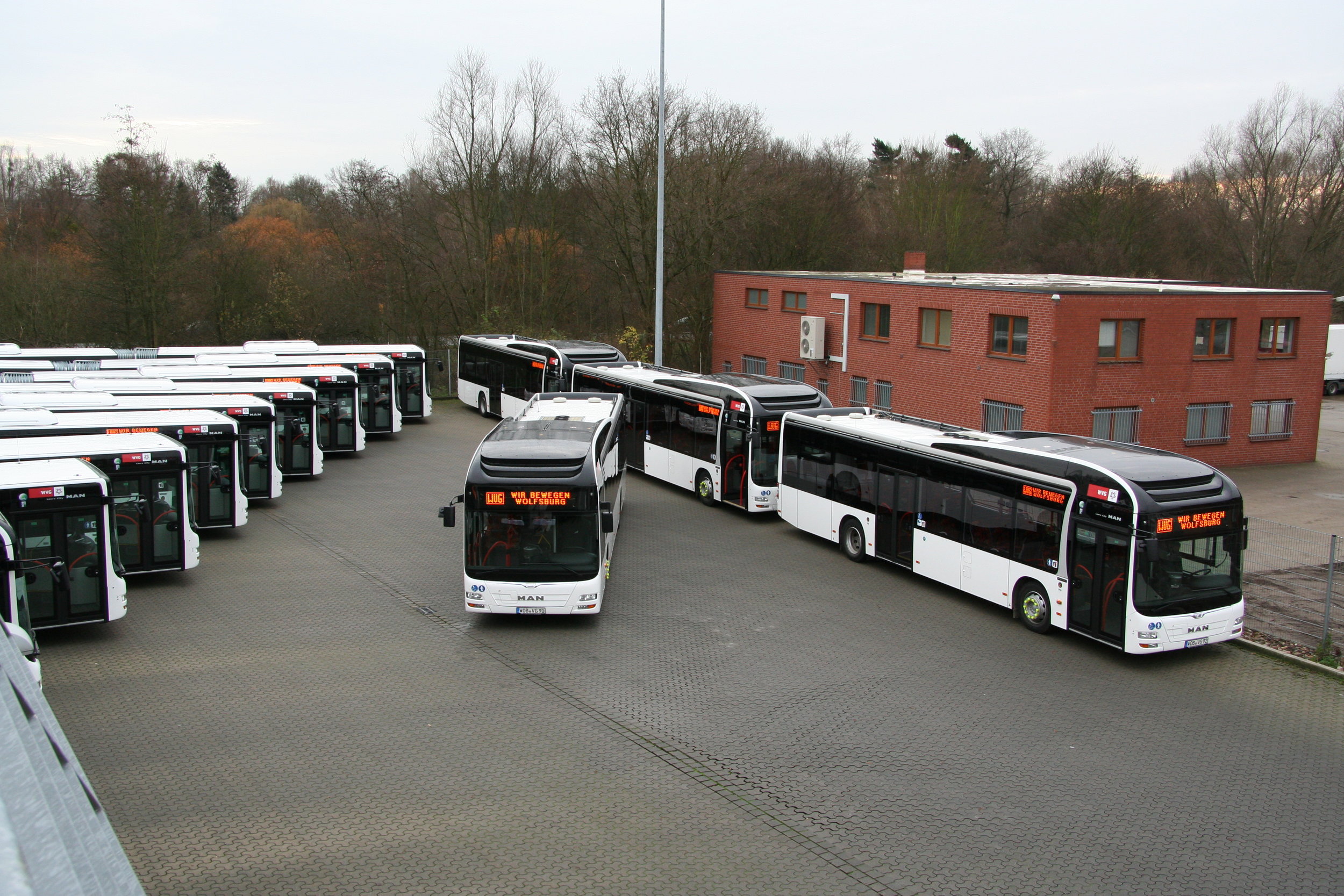 V posledních letech vsází Wolfsburg hlavně na autobusy značky MAN. (foto: WVG AG)
