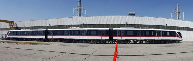 Foto první soupravy Alstom v Guadalajaře. (foto: SITEUR)