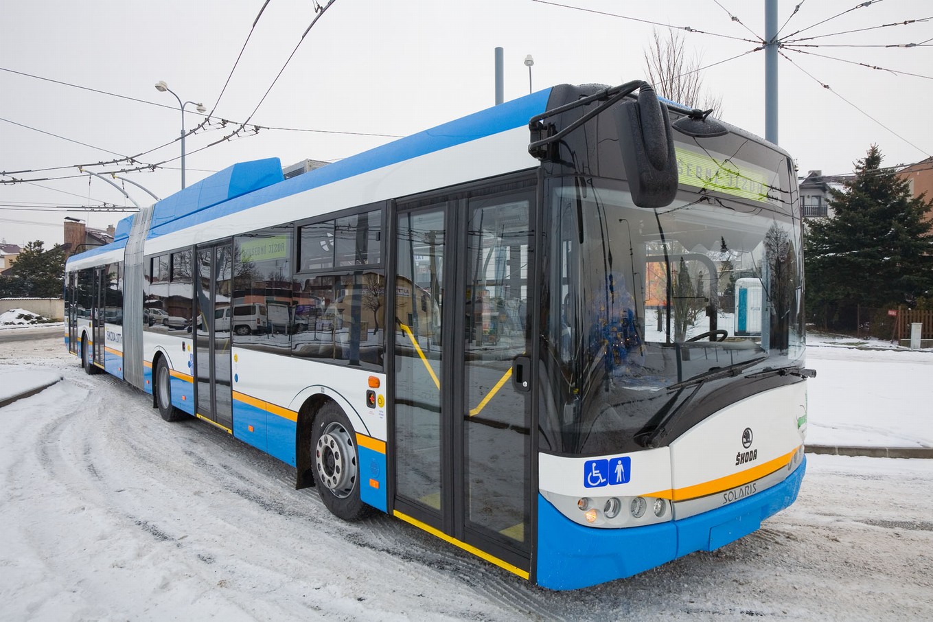 Trolejbus Škoda 27 Tr pro Ostravu. (foto: Škoda Electric)