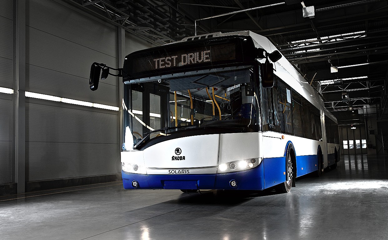 Trolejbus Škoda 27 Tr pro Rigu. (foto: Škoda Electric) 