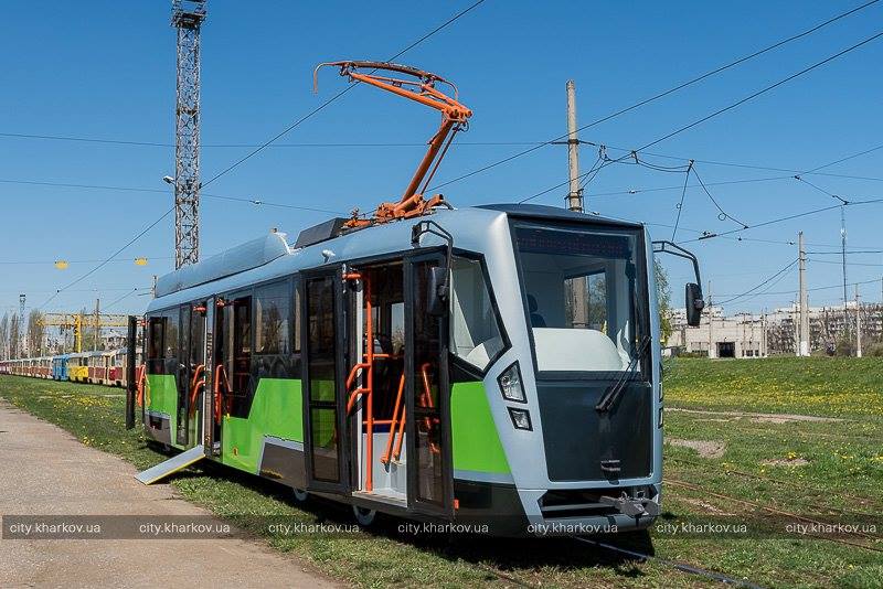 Vzhled nové modifikace modernizace tramvaje T3 v Charkově. (foto: město Charkov) 