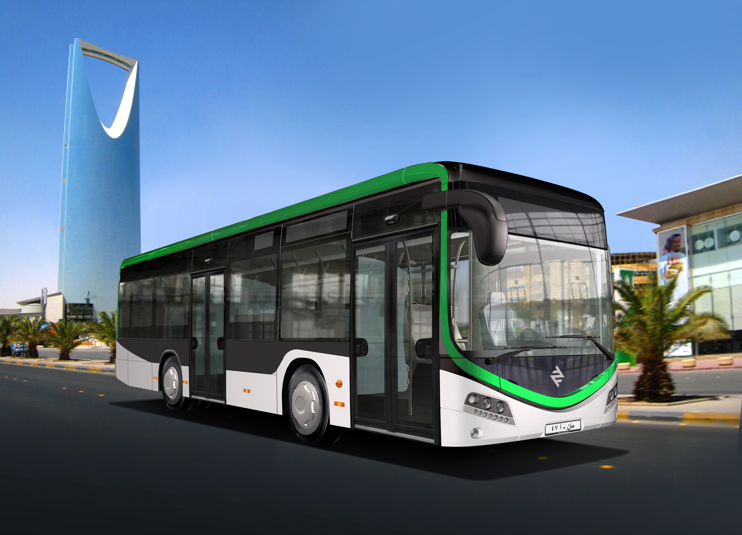 MAN Lion's City M pro Rijád. (zdroj: MAN Truck & Bus)