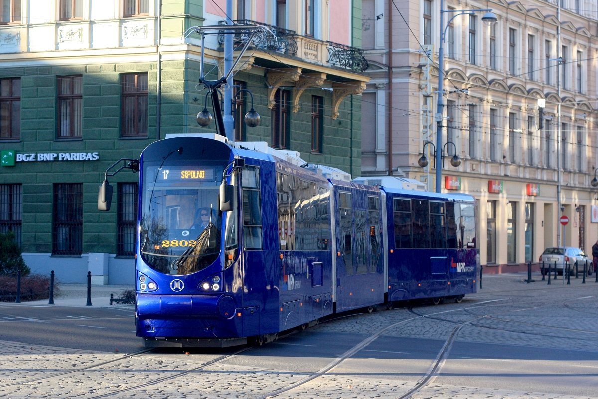 Moderus Beta MF 19 AC ve Wrocławi. (zdroj: Wikipedia.org)