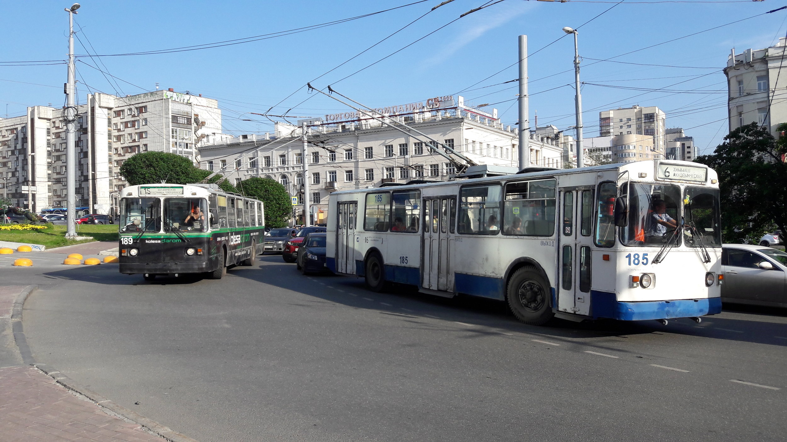 Mají trolejbusy v Jekatěrinburgu stejnou šanci na rozvoj jako tramvaje? 