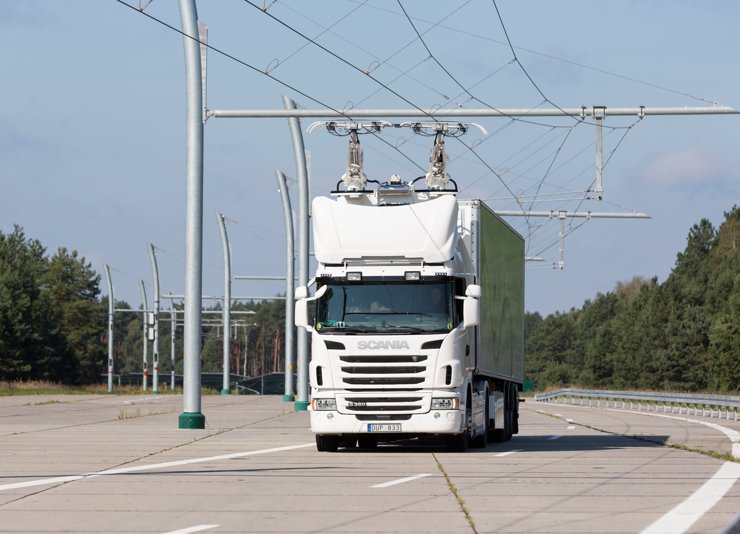 Siemens rozjel svou spolupráci na vývoji nákladních vozidel s vrchním přívodem proudu se Scanií. (foto: Siemens) 