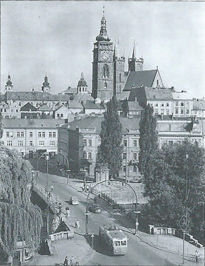Na snímku z roku 1953 vidíme Vetru v Hradci Králové. (foto: sbírka Ph. Valla)