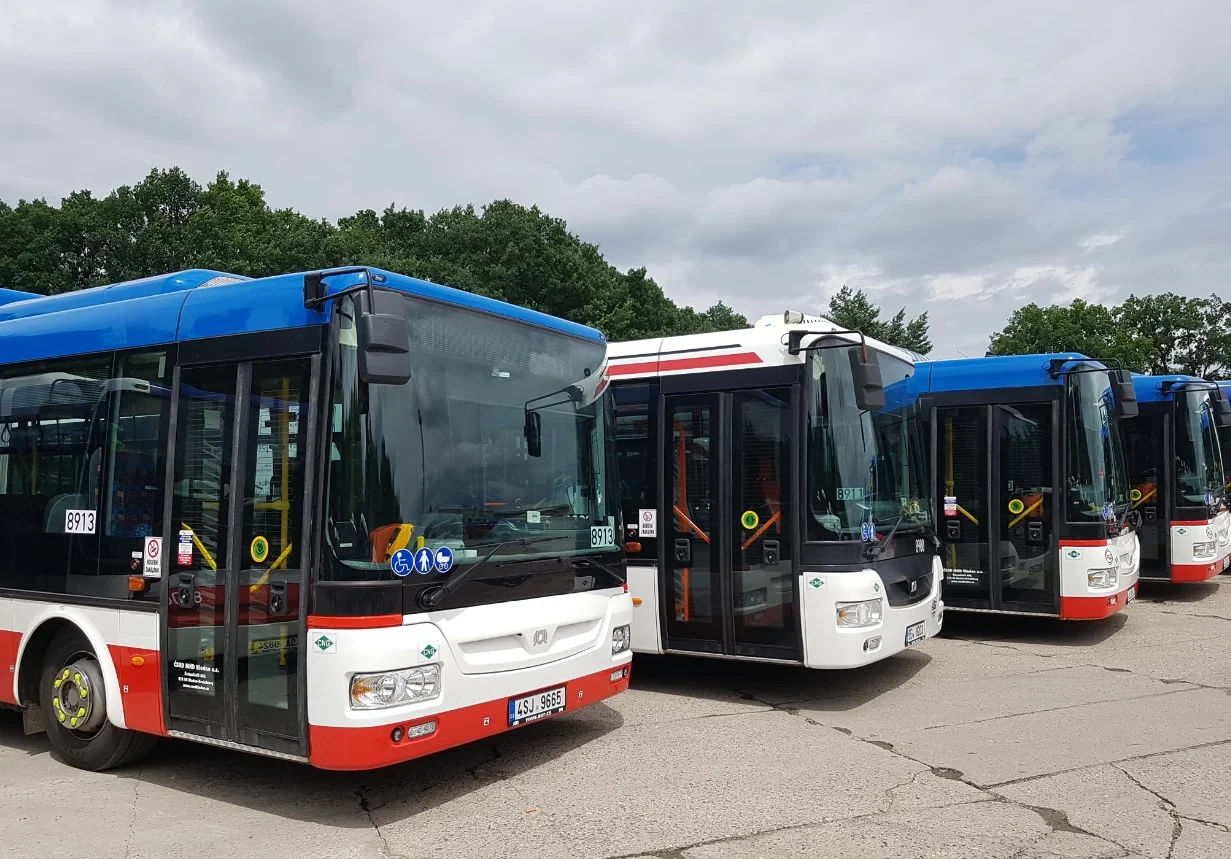 Autobusy SOR NB 18 CITY pro MHD v Kladně. (foto: ČSAD MHD Kladno)