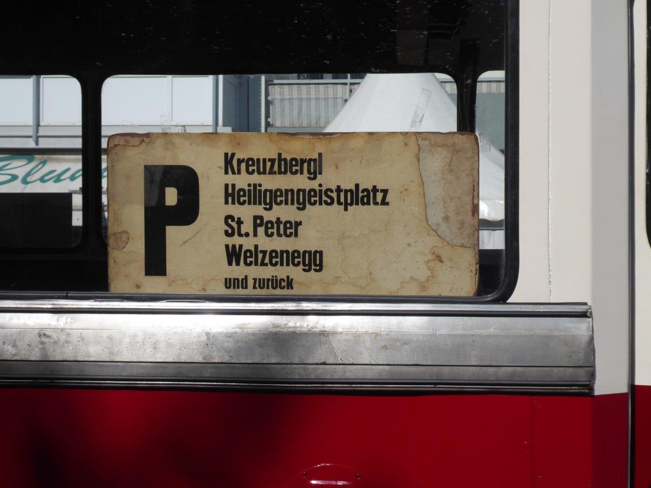 Linka P byla v provozu 19 let, druhá trolejbusová trať (linka K) zůstala nedokončená a po pouhých 7 letech došlo k jejímu zrušení. (foto: Gunter Mackinger)