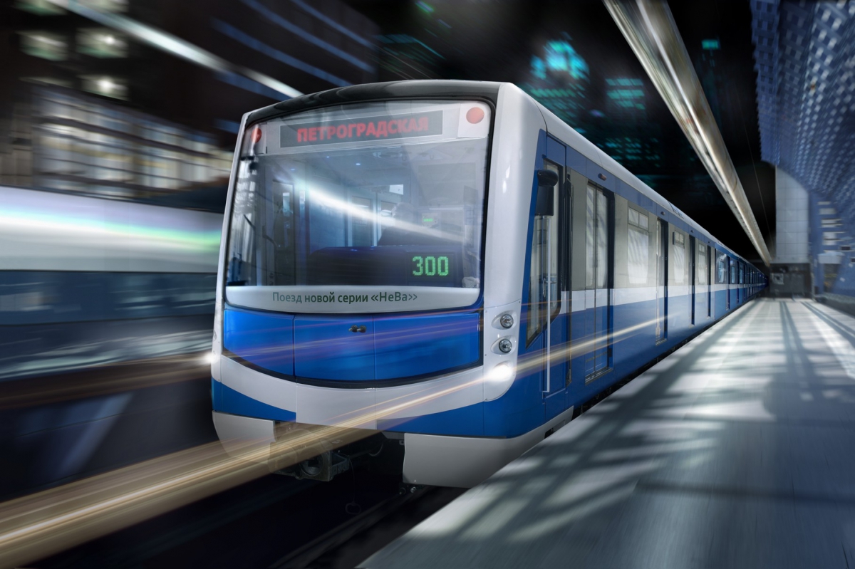 Pomineme-li modernizace jednotek 81-71 pro pražské metro, uspěla Škodovka se svým metrem jen v Petrohradu. Jednotka Něva vyrábí závod OOO VAGONMAŠ - dceřiná společnost Škodovky v Rusku. (foto: Škoda Transportation)