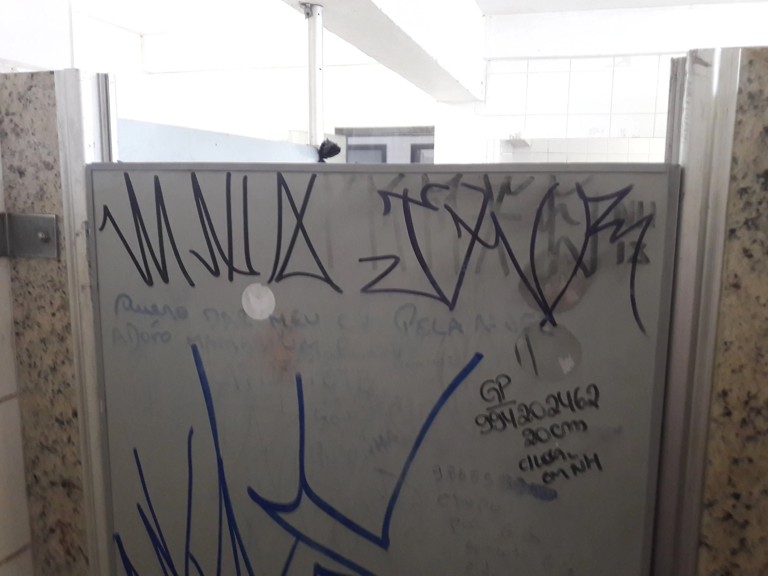 Toalety jsou bezplatné, ale ne zrovna v lichotivém stavu.