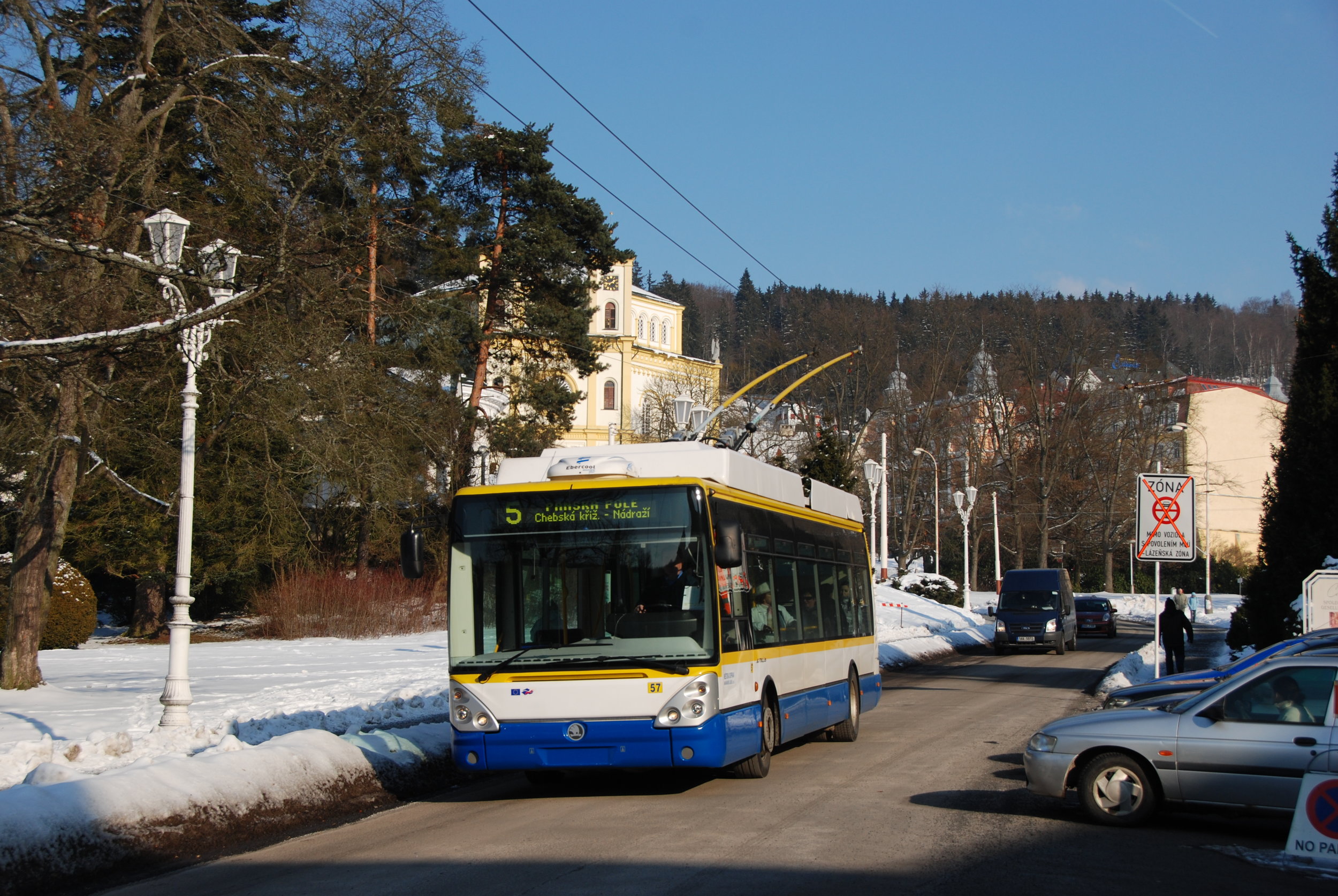 V současné době tvoří páteř vozového parku trolejbusů 5 vozů Škoda 24 Tr s karoserií Citelis z roku 2006. (foto: Libor Hinčica)