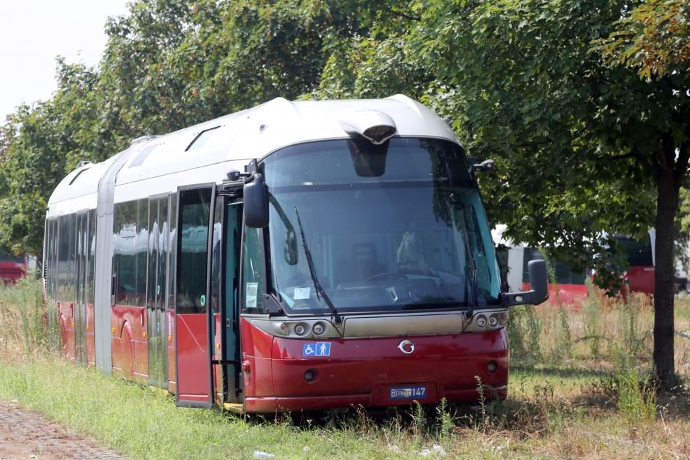 Na snímku z roku 2018 vidíme opuštěný Civis. (foto: autobusweb.com)