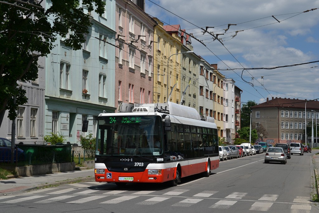 Trolejbus SOR TNB 12 je v Brně minulostí. (foto: Ing. Jiří Černý)