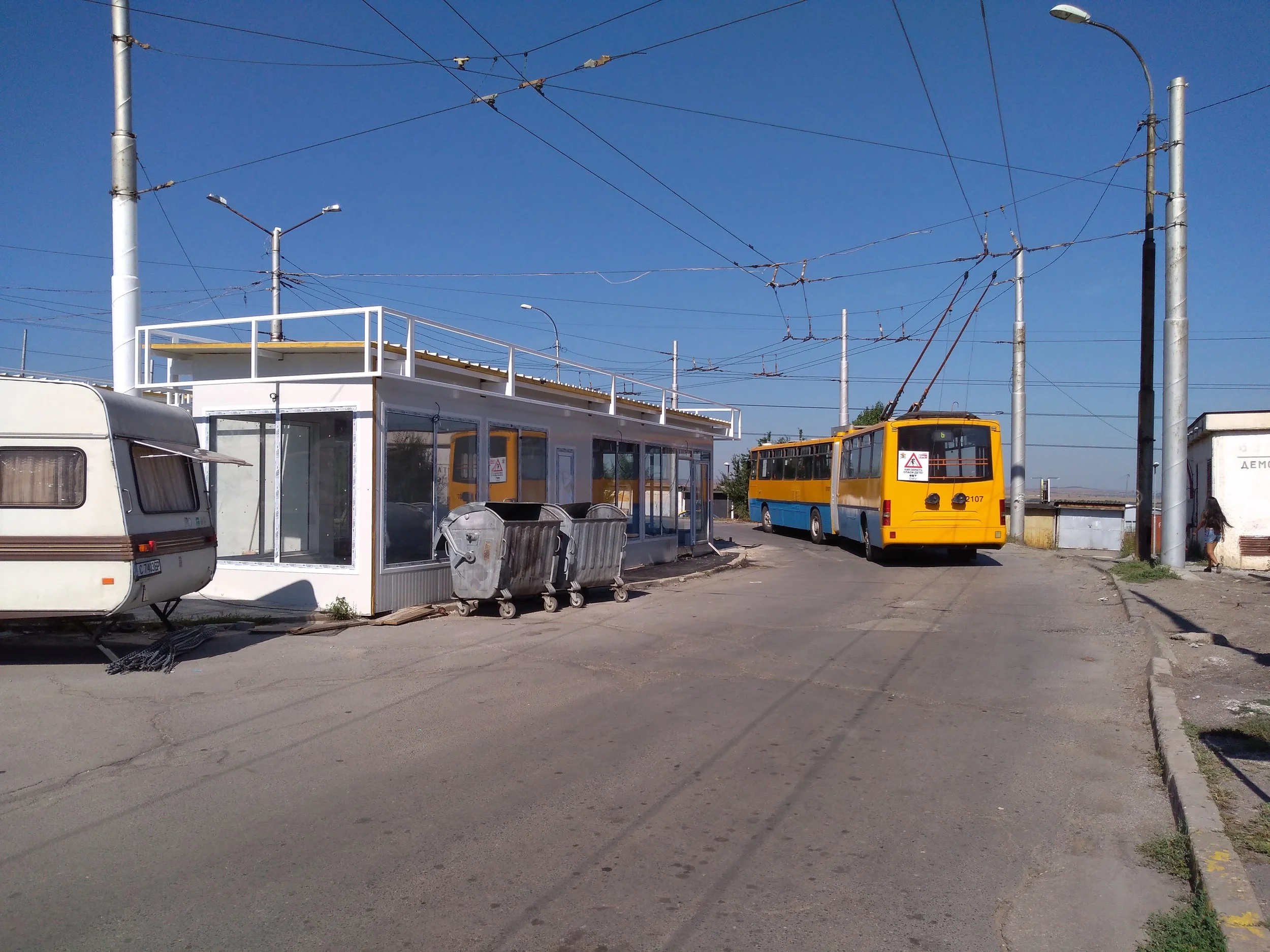 Západní konečná Ž. K. Ljulin-3. (10x)