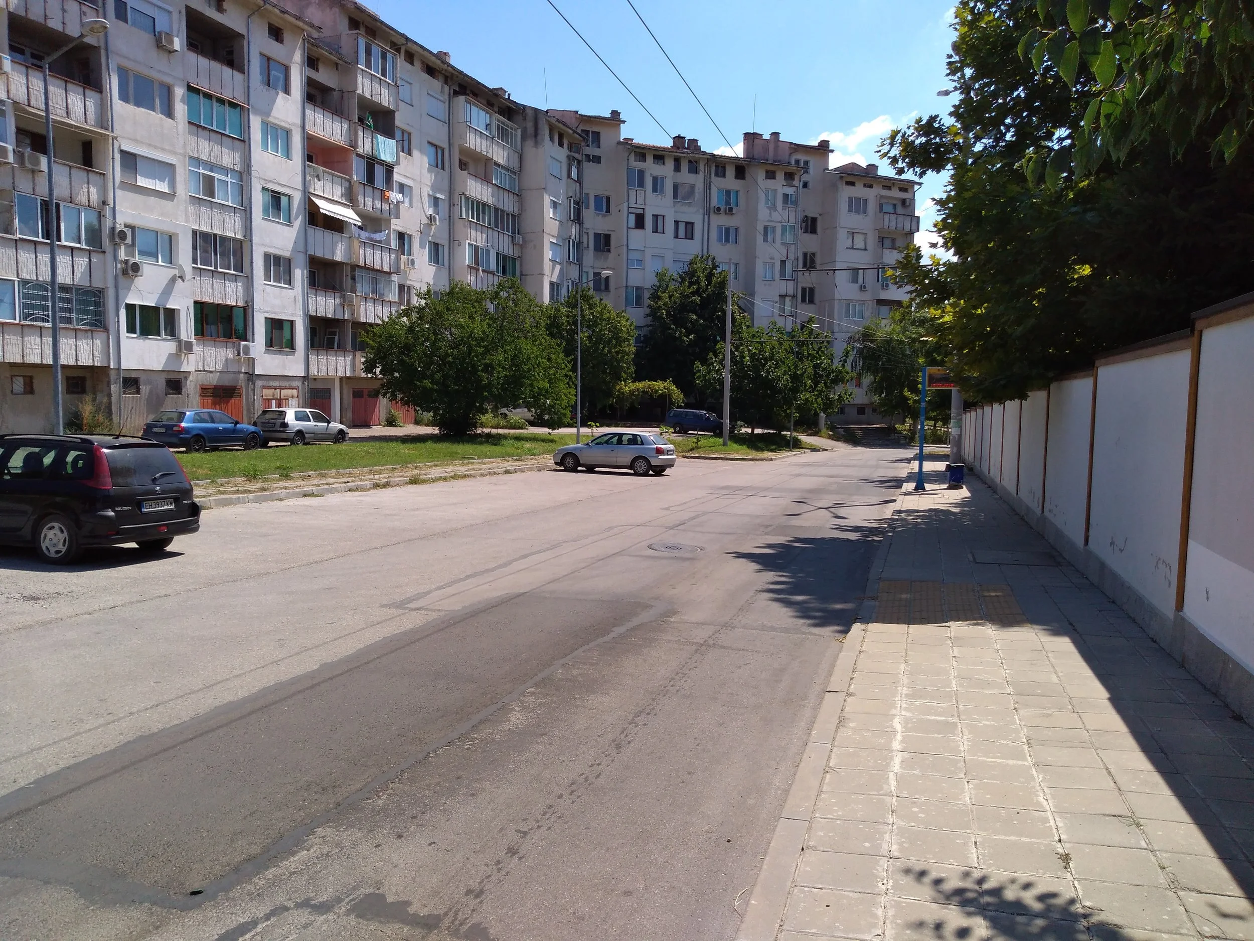 A zde pohled zpět směrem k “esíčku”.