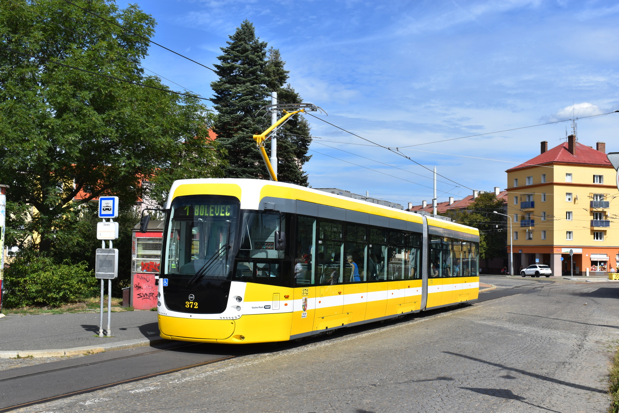 Článkové “Evičky” s upraveným designem získala jako první Plzeň. (foto: Karel Šimána)