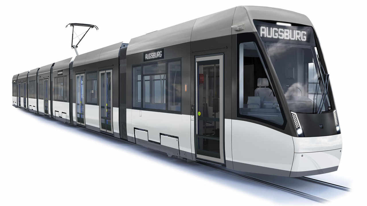 Takto by měl Tramlink pro Augsburg vypadat. (zdroj: Stadler)