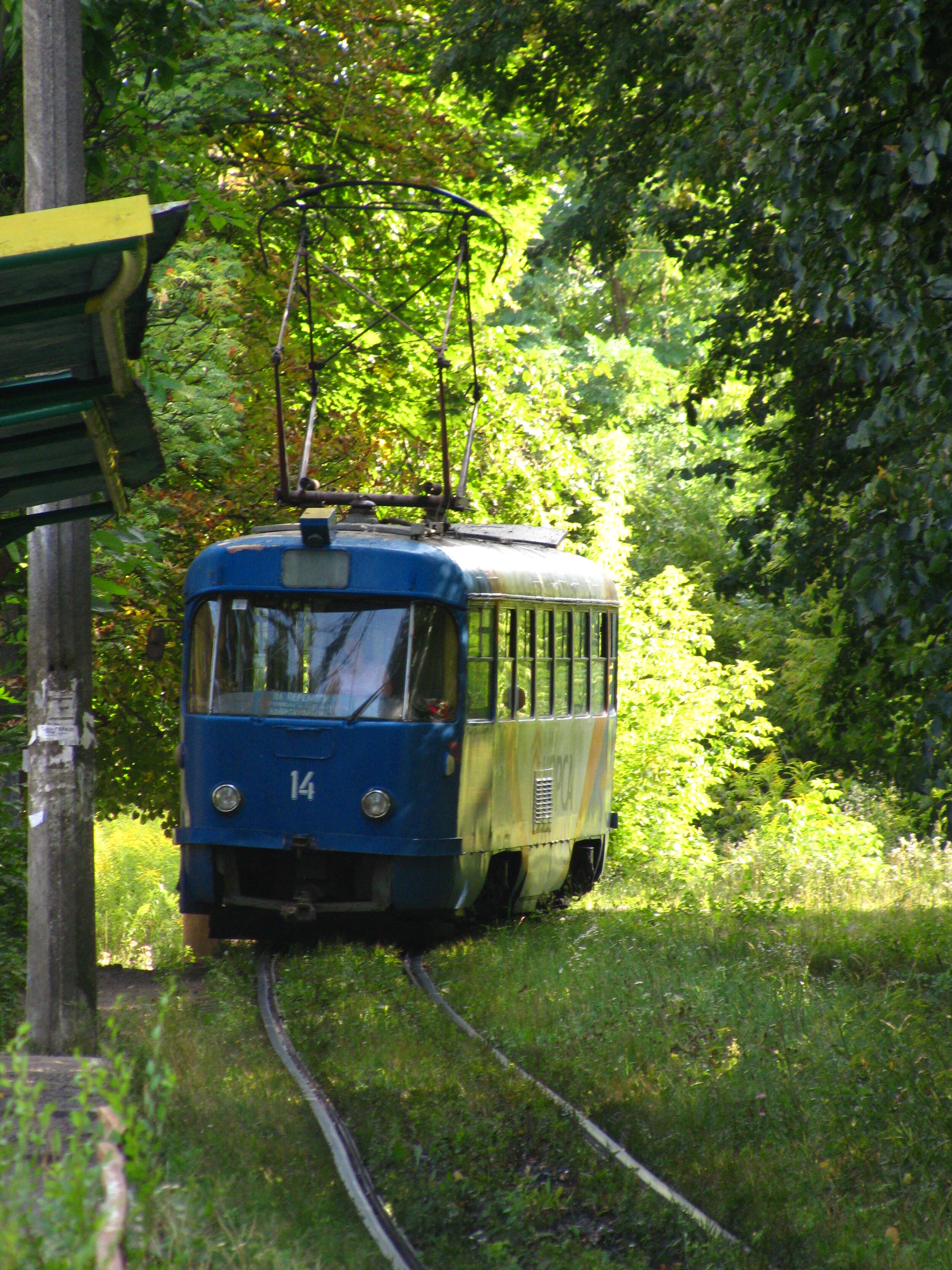 Žytomyrská tramvaj. (foto: Wikipedia)