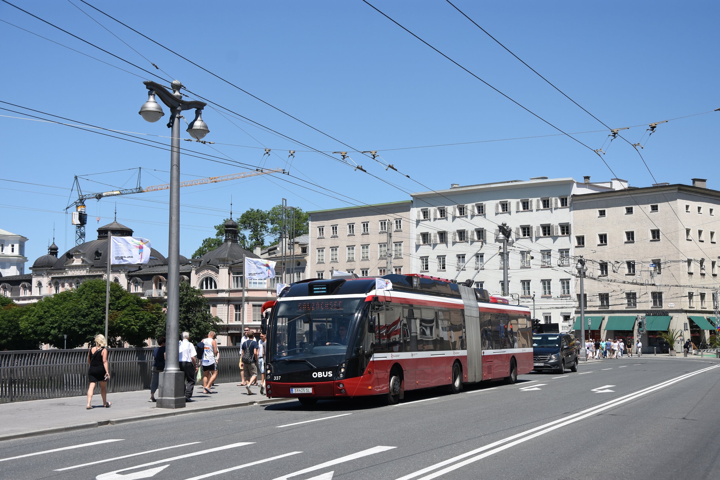 Původní vzhled MetroStylu na trolejbuse v Salzburgu. (foto: Libor Hinčica)