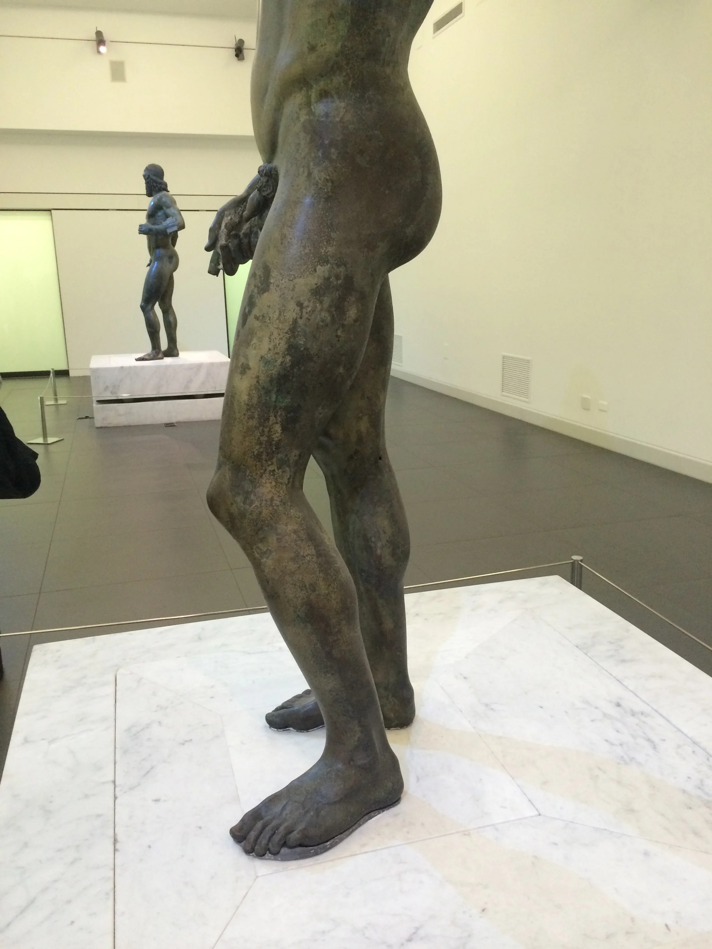 The Riace bronzes