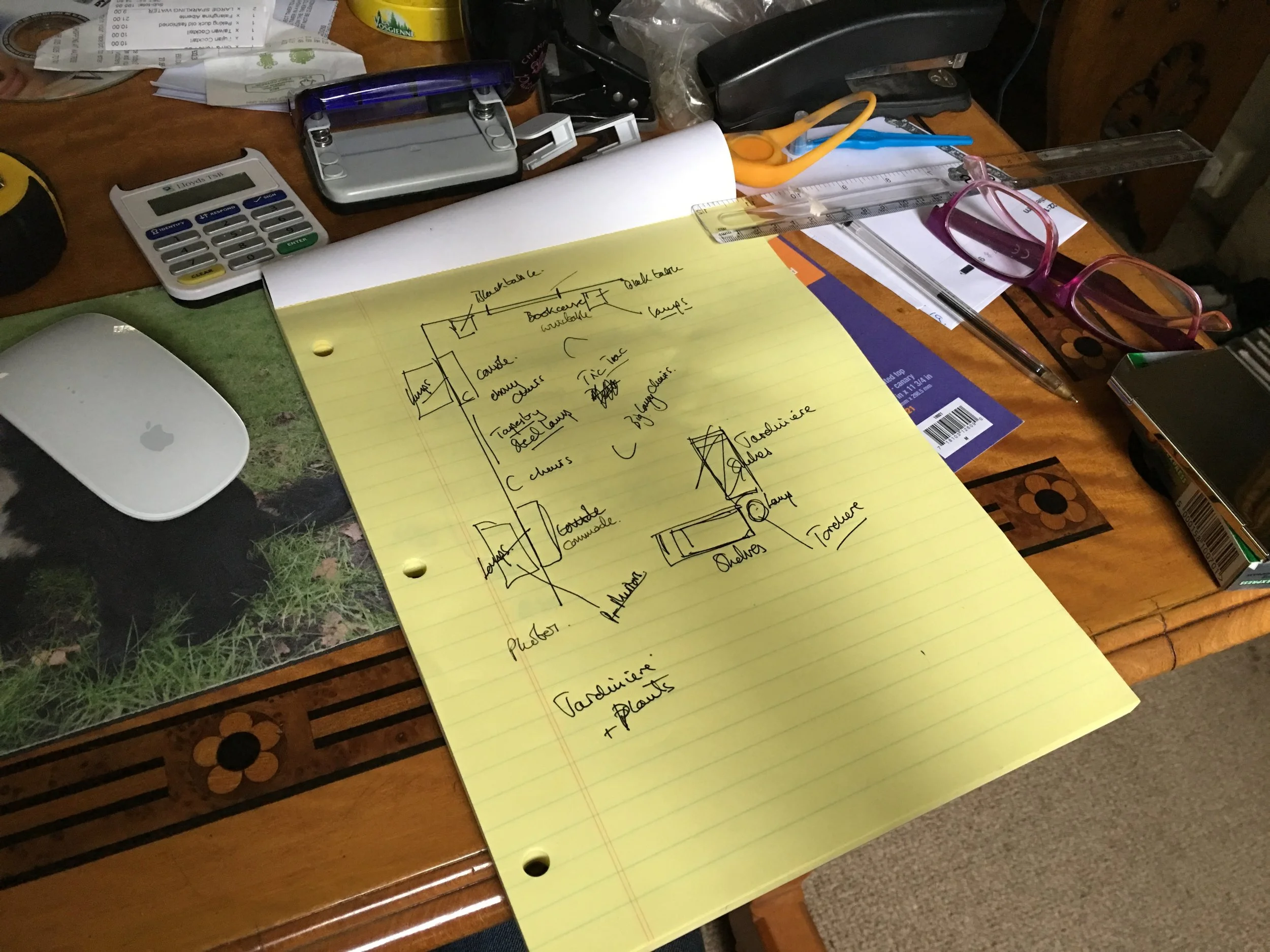 The dark art of planning a stand.