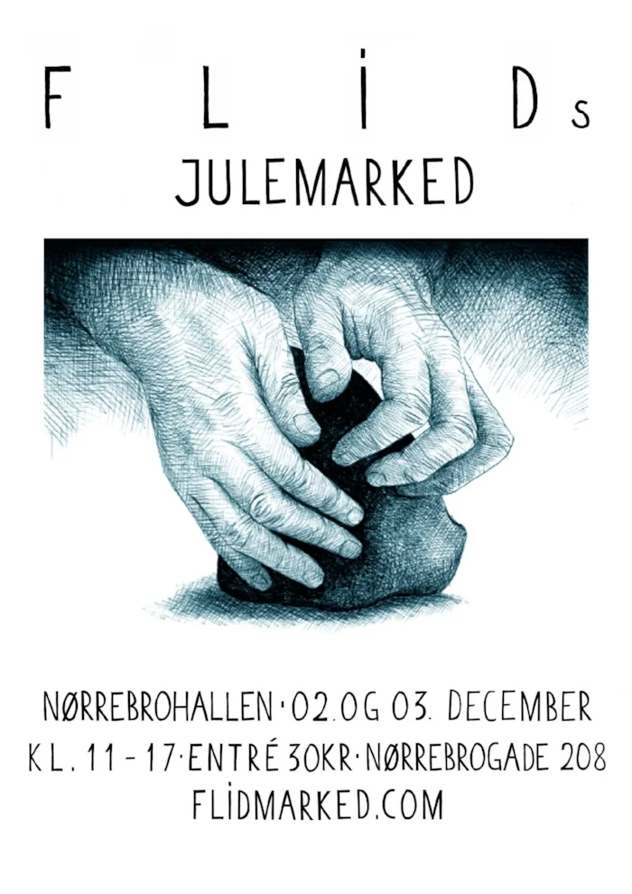 Poster layout used as promotion for the market.