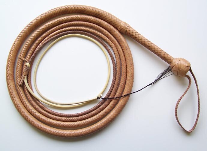 Indiana Jones Bullwhip, 12' Natural Tan.jpg