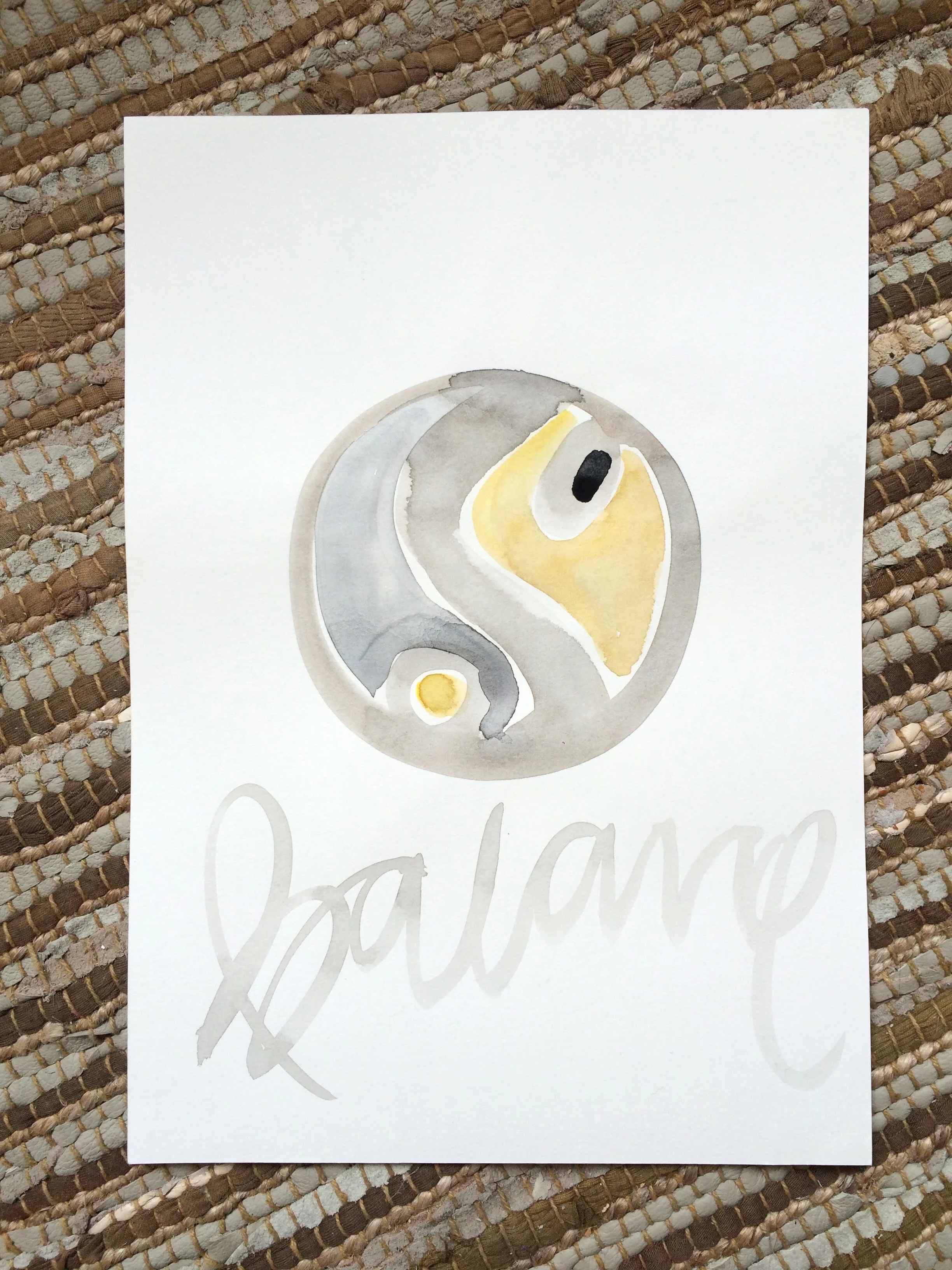 Balance, in the middle,