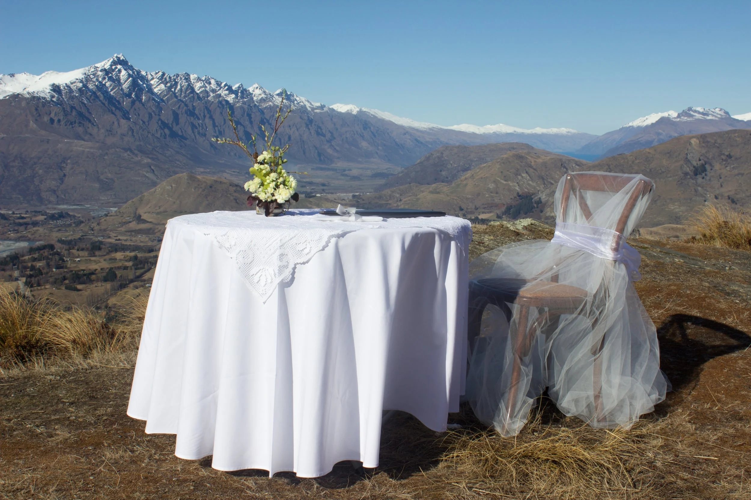A table to write on, a mat to stand on ...