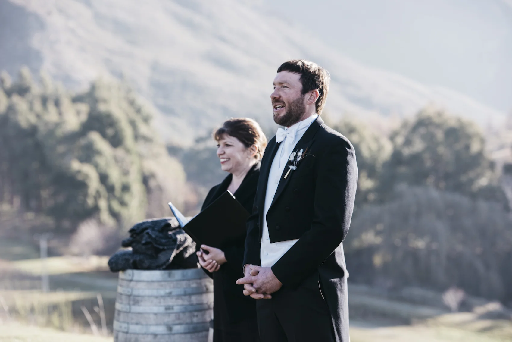 Celebrant: Catherine Fyfe Venue: Rippon Vineyard Photographer: the wonderful Rachel Callender